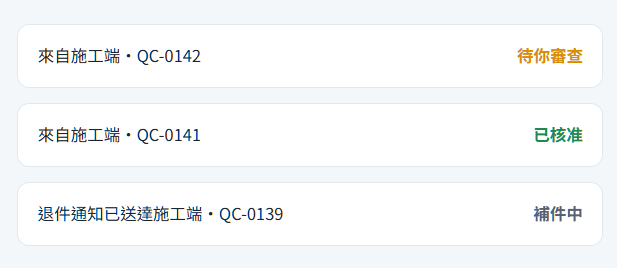 圖說及文件送審管理